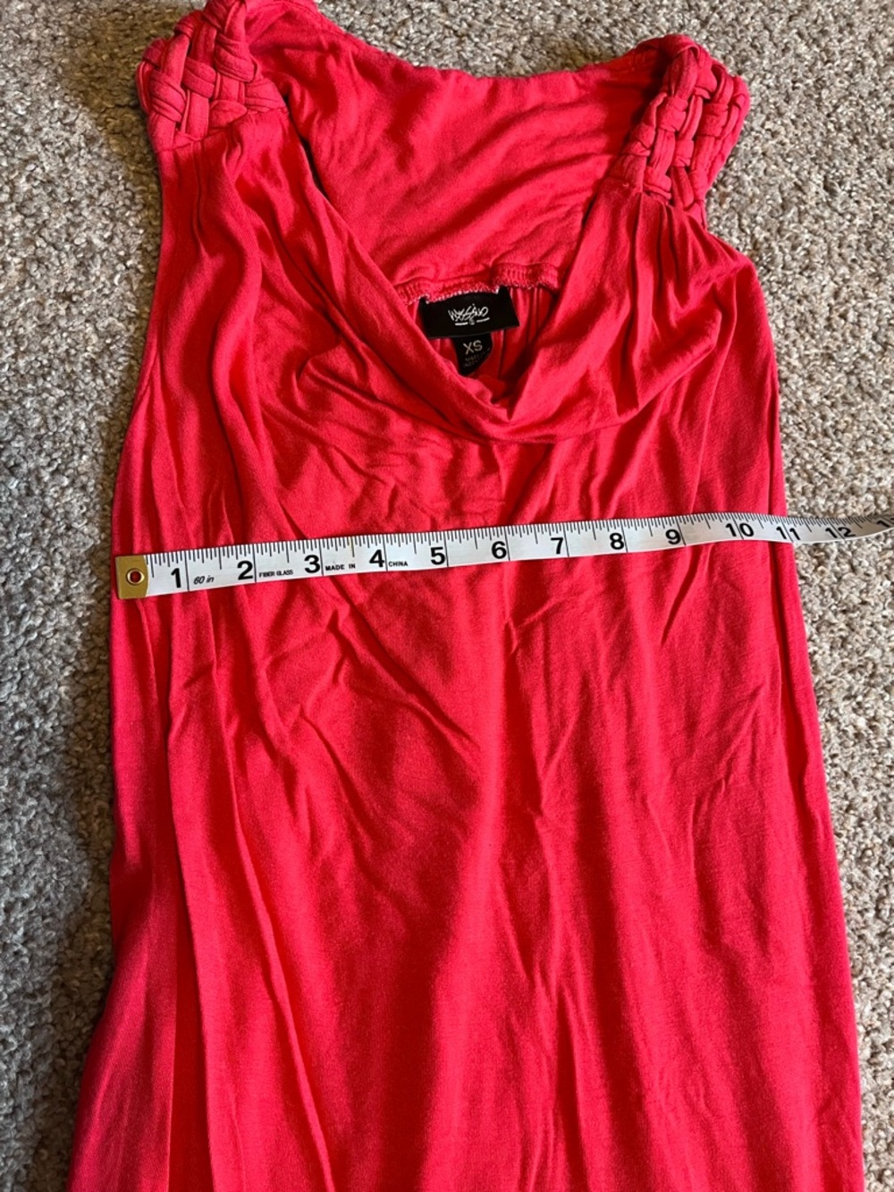 Mossimo Women's Pink Cowl Neck Blouse Size XS - Picture 5 of 6